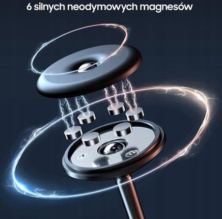 Awei magnetyczny uchwyt samochodowy X22 na kokpit - zdjęcie 2