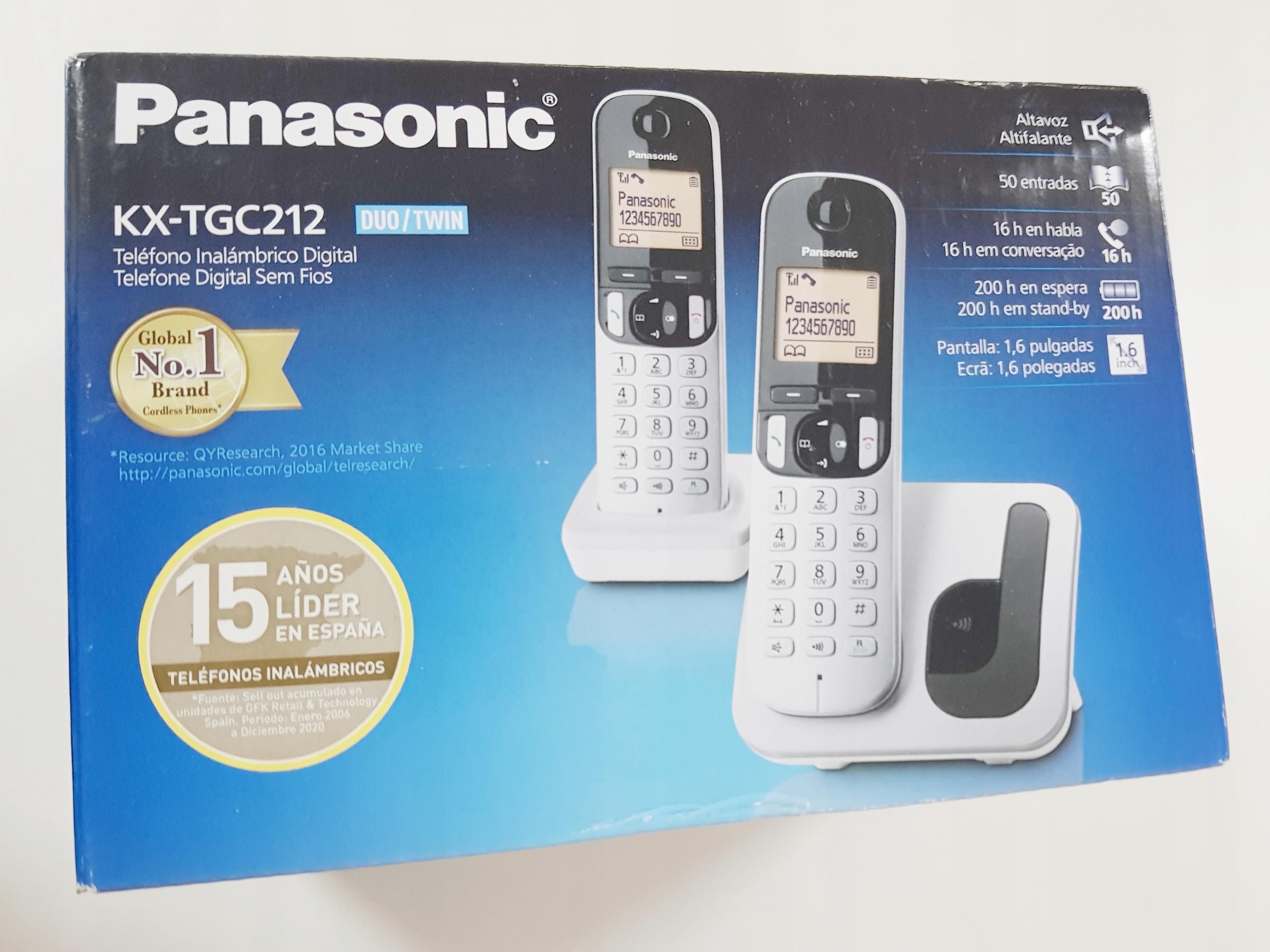 Telefon Telefon Bezprzewodowy Panasonic Corp Duo Kx Tg Opinie I Ceny