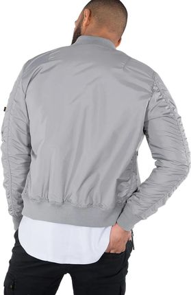 Kurtka Dwustronna Alpha Industries MA-1 TT NASA Reversible II 186101 31 - Srebrna - zdjęcie 2