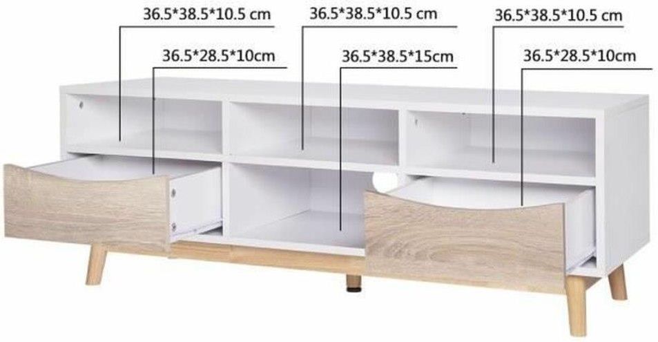 Bigbuy Home Mebletv 116X40X42 Cm Biały Drewno Mdf 688752 Opinie i