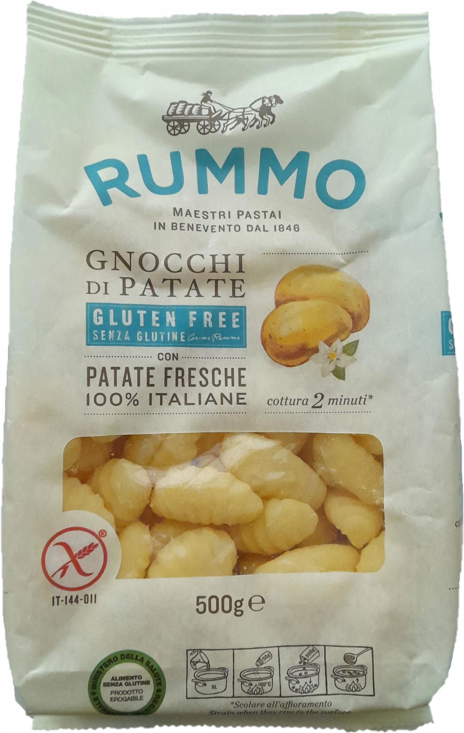 Rummo Gnocchi Di Patate Bezglutenowe 500g Ceny I Opinie Ceneo Pl