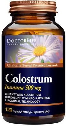 Doctorlife Colostrum Immuna 120kaps Opinie I Ceny Na Ceneo Pl