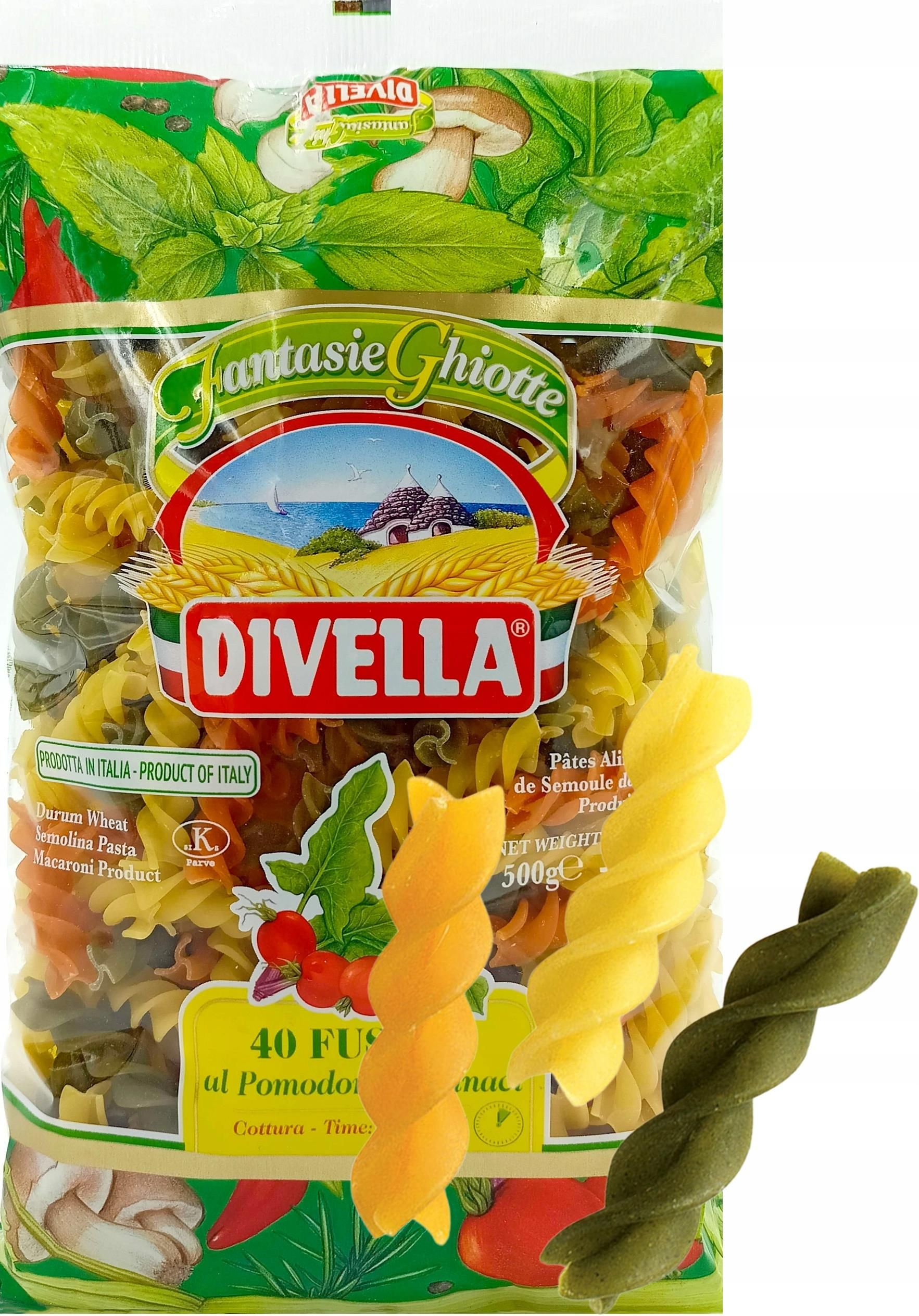 Divella Makaron Fusilli G Ceny I Opinie Ceneo Pl