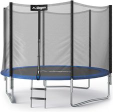 Trampolina ogrodowa 10FT 312cm Niebieska + Wygodna drabinka