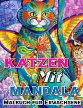 Katzen Mit Mandala Malbuch F R Erwachsene Bilder Von Entz Ckenden