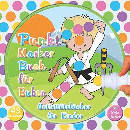 Punkt Marker Buch für Buben Punktmarker Aktivitätsbuch für Kinder