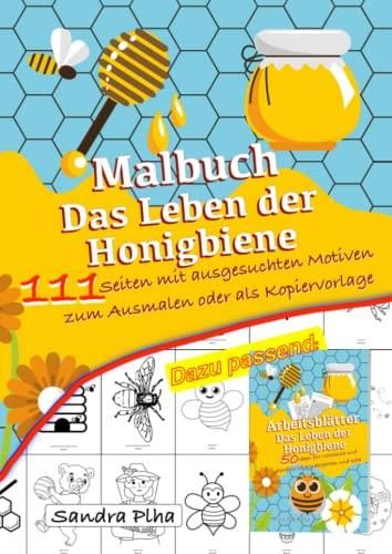 KitaFix Kreativ Malbuch Das Leben Der Honigbiene 111 Seiten Mit