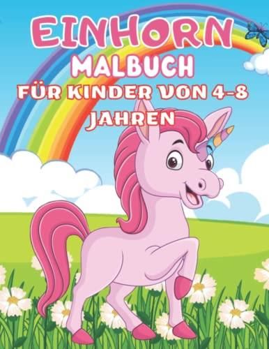 Einhorn Malbuch F R Kinder Von Jahren Niedliche Motive F R Den