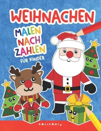 Malen Nach Zahlen Ab Malbuch Weihnachten F R Kinder