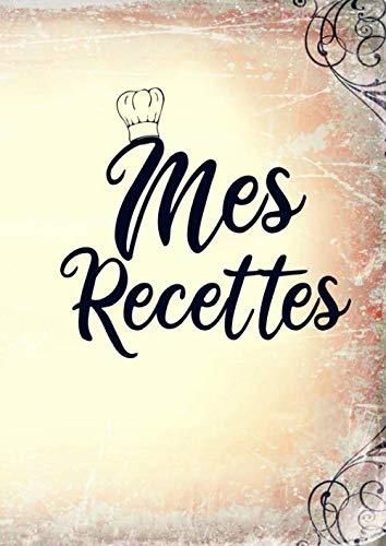 Mes Recettes Livre De Cuisine Personnalis Crire Recettes Un