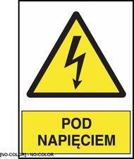 Zdjęcie Z 2Eoa Znak Elektryczny „Pod Napięciem” - Toruń