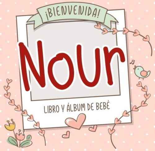 Bienvenida Nour Libro y álbum de bebé Libro de bebé y álbum para