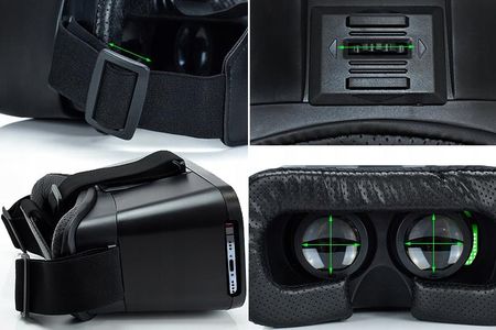 Webski Okulary VR V6 Premium Czarne - zdjęcie 3