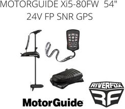 Motorguide Silnik Elektryczny Xi5 80Fw 54 24V Fp Snr Gps Opinie I