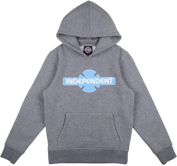 Bluza Independent Youth O G B C Streak Hood Heather Grey Heather