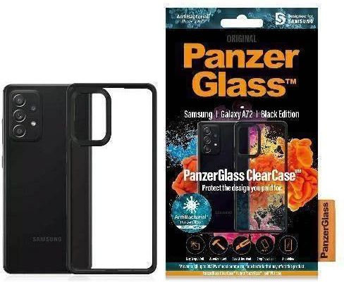 Panzerglass Etui Samsung Galaxy A72 4G 5G Clearcase Czarne Etui Na