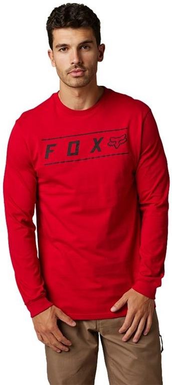 Koszulka Fox Pinnacle Ls Prem Tee Flame Red Rozmiar S Ceny I