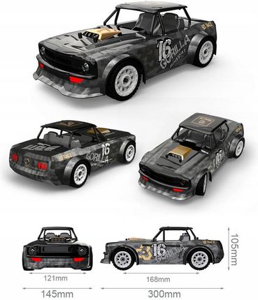 2W1 Samochód Sterowany Auto Rc 4X4 Drift 30Km H - zdjęcie 3