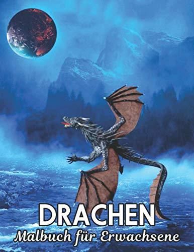 Drachen Malbuch F R Erwachsene Drachen Stressabbau Einseitige