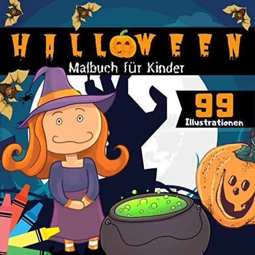 Halloween Malbuch F R Kinder Bastelbuch Ab Jahre Hexen K Rbisse