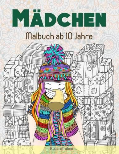 M Dchen Malbuch Ab Jahre Konzentration Ausmalbuch Mit M Dchen