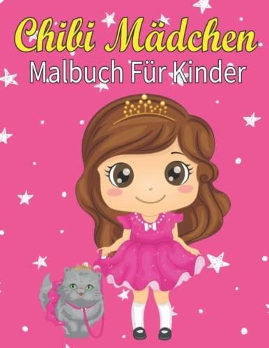 Chibi M Dchen Malbuch F R Kinder Gro Druck Seiten Von Chibi Girls