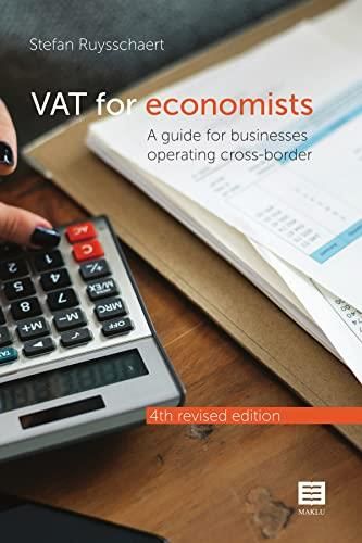 VAT For Economists A Guide For Businesses Operating Cross Border