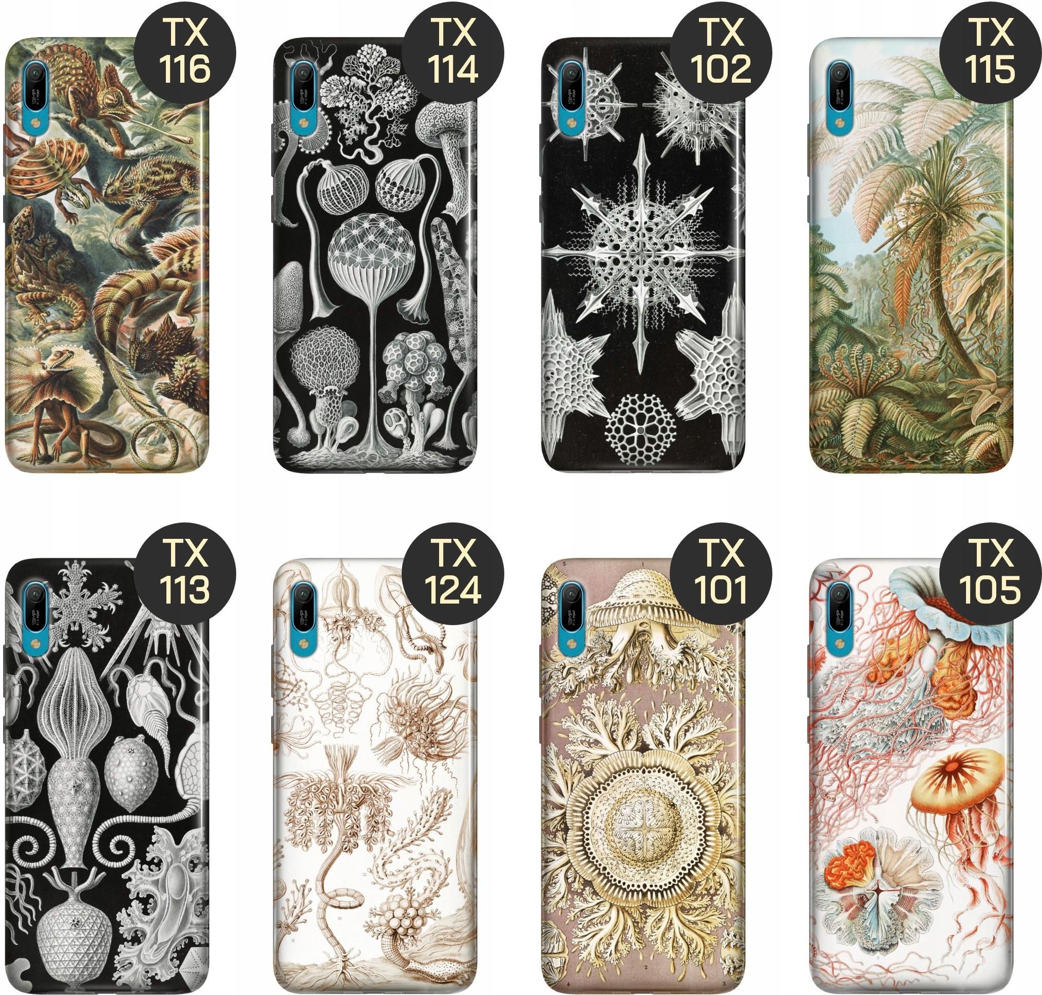 Hello Case Etui Do Huawei Y6 2019 Ernst Haeckel Obudowa Etui Na