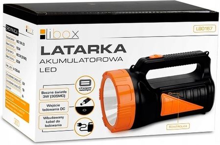 Libox Szperacz Ładowalna Akumulatorowa 230V Led Lbo167 - zdjęcie 4