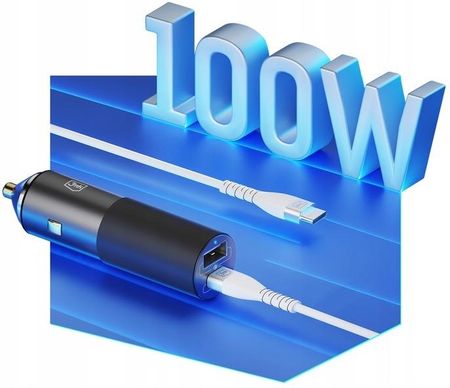 3Mk Zestaw Uchwyt Ładowarka 100W Kabel Usb C C 2M 100W - zdjęcie 6