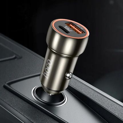 Hoco ładowarka samochodowa Typ C Usb QC3.0 Power - zdjęcie 4
