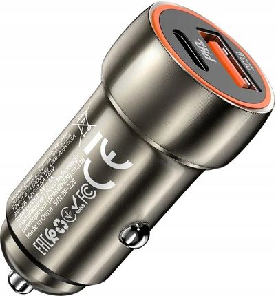 Hoco ładowarka samochodowa Typ C Usb QC3.0 Power - zdjęcie 2