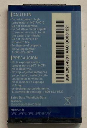 Oryginalna Bateria Lg LGIP-A1000E VX4700 - zdjęcie 2