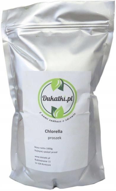 Preparat Medycyny Naturalnej Dukatki Chlorella Proszek Algi Morskie