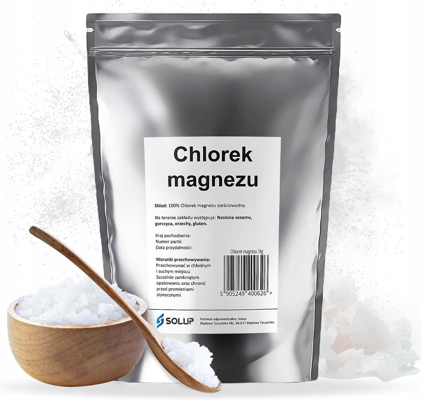 Preparat Medycyny Naturalnej Solup Chlorek Magnezu Sze Ciowodny S L