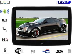 Zdjęcie Monitor samochodowy zagłówkowy led 12cali full hd z systemem android oraz usb sd fm bt wifi 12v NVOX - Sosnowiec