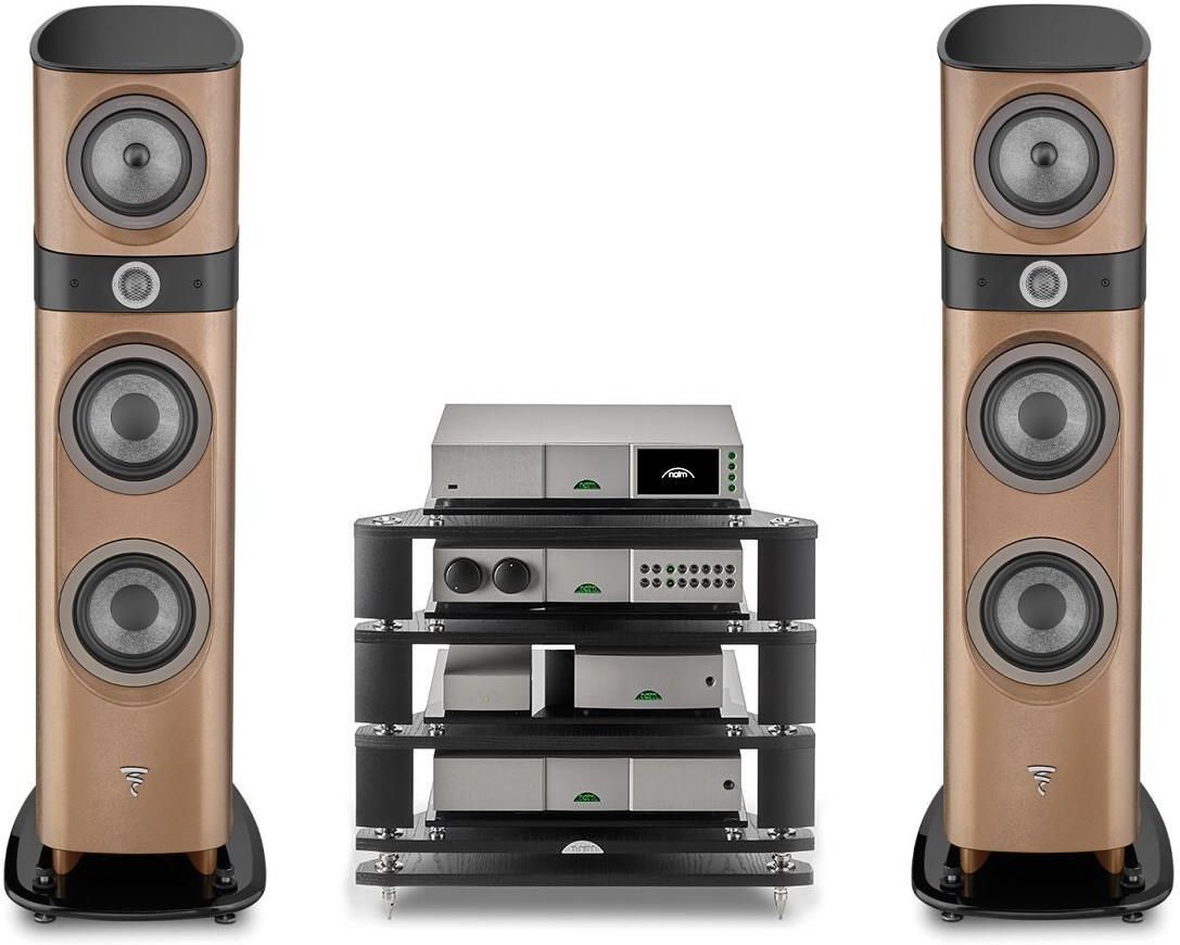 Zdjęcie Zestaw Hi-Endowy 10TH Anniversary Edition Naim NDX 2, NAC 282, NAP 250DR Focal Sopra 2 Conccrete Brown - Warszawa