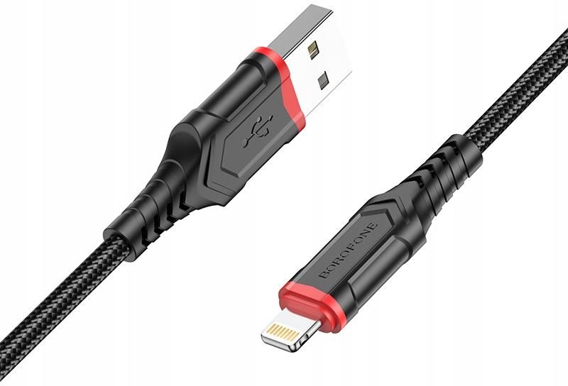 Borofone Kabel Bx67 Usb Na Lightning 2 4A 1 Me Kable Opinie I Ceny