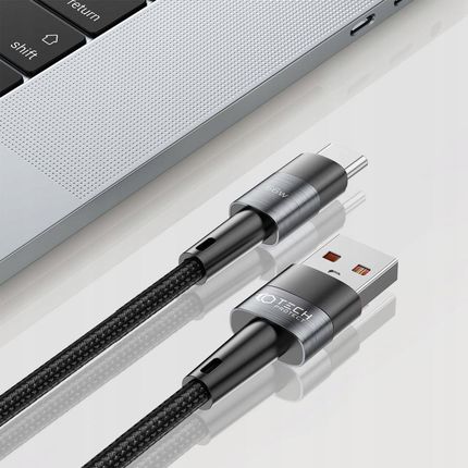 Tech Protect Krótki Szybki Kabel Usb C Type C Usb A 25Cm 6A - zdjęcie 4