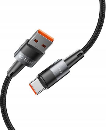 Tech Protect Krótki Szybki Kabel Usb C Type C Usb A 25Cm 6A - zdjęcie 5