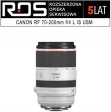 Zdjęcie Canon Rozszerzona opieka serwisowa dla RF 70-200 mm f/4 L IS USM na 5 lat (SE4318C005AA-5) - Warszawa