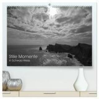 Stille Momente In Schwarz Weiss Hochwertiger Premium Wandkalender 2024