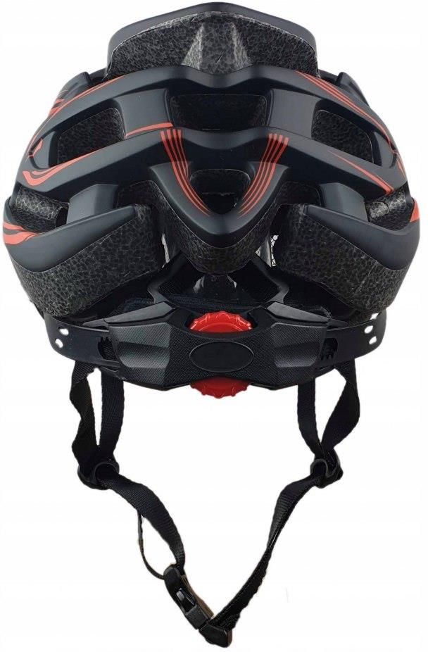 Kask Rowerowy Regulowany In Mold Mat Red R L Ceny I Opinie