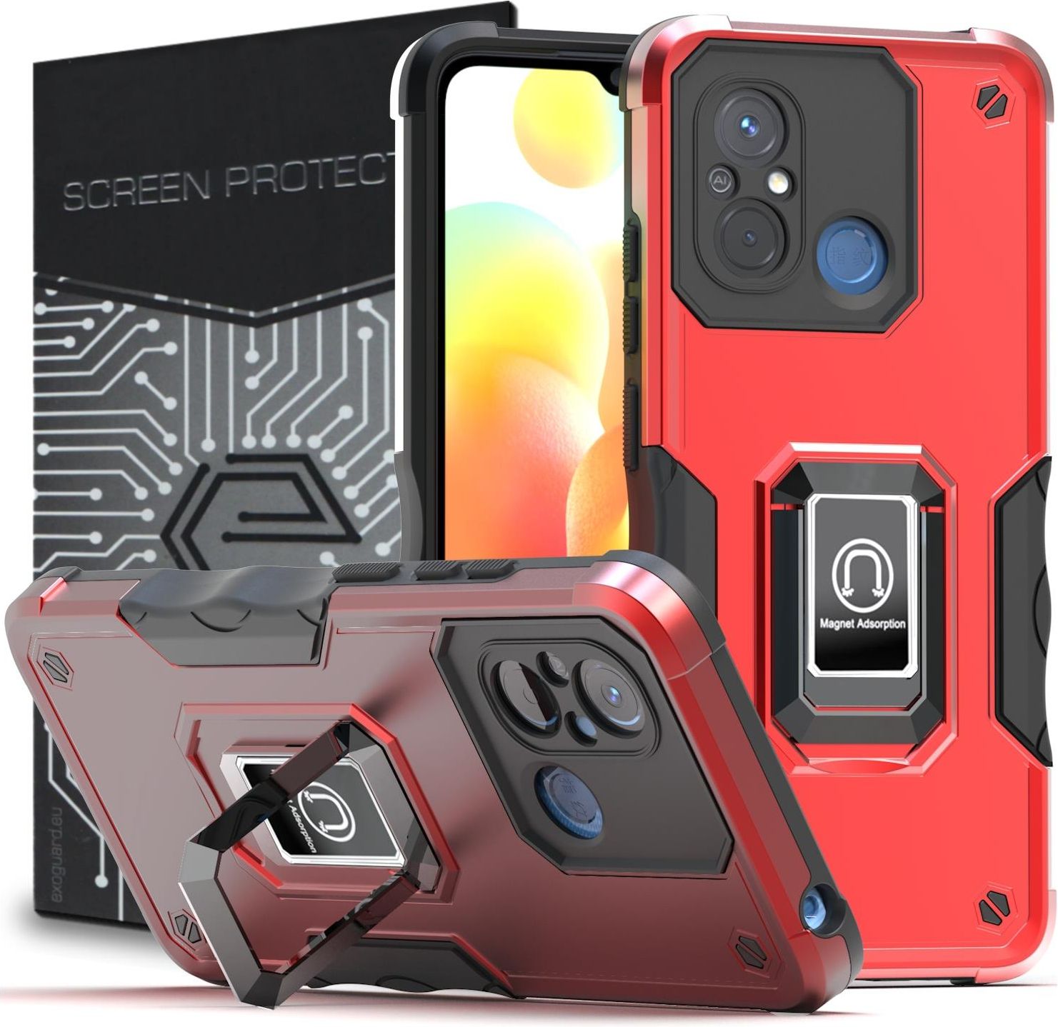 Exoguard Etui Pancerne Case Cover Szk O Do Xiaomi Redmi C Etui Na