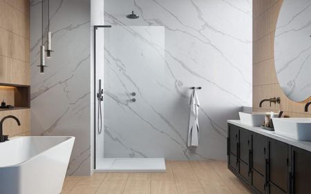Radaway Modo Sl Brushed Gunmetal II 120Cm 103191249201L - zdjęcie 2