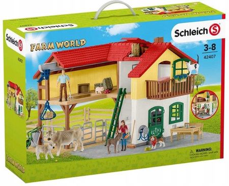 Schleich Dom Wiejski Ze Stajnią 42407 - zdjęcie 2