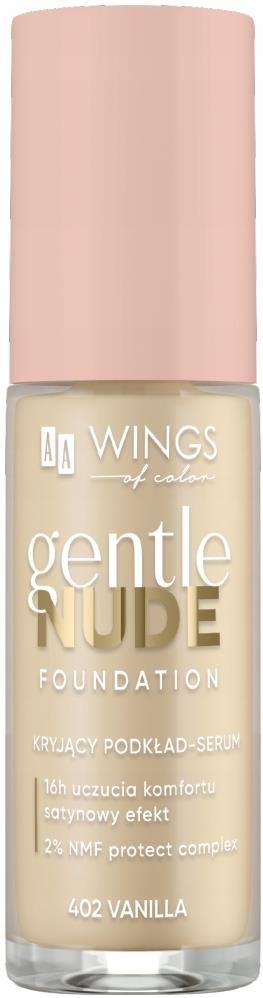 Aa Wings Of Color Gentle Nude Podk Ad Vanilla Ml Opinie I Ceny