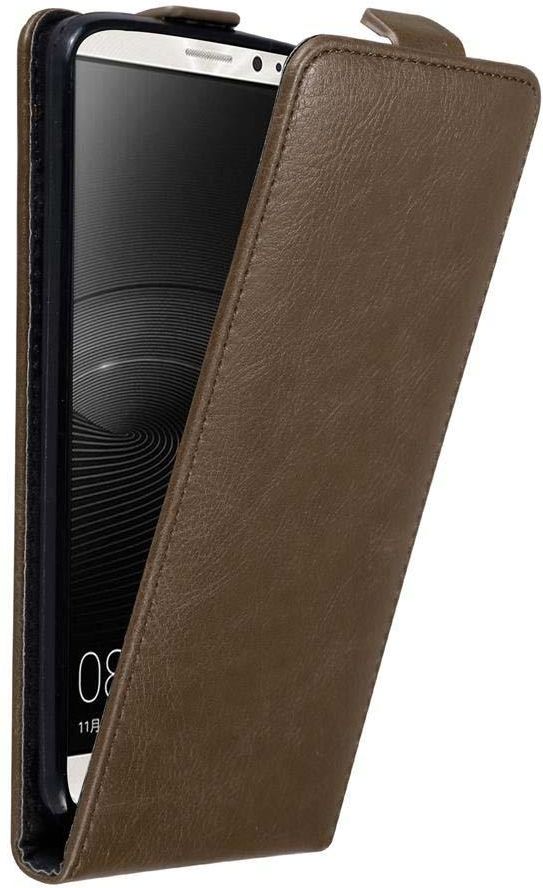 Cadorabo Pokrowiec Do Huawei Mate 8 W Etui Brązowa Kawa Etui na