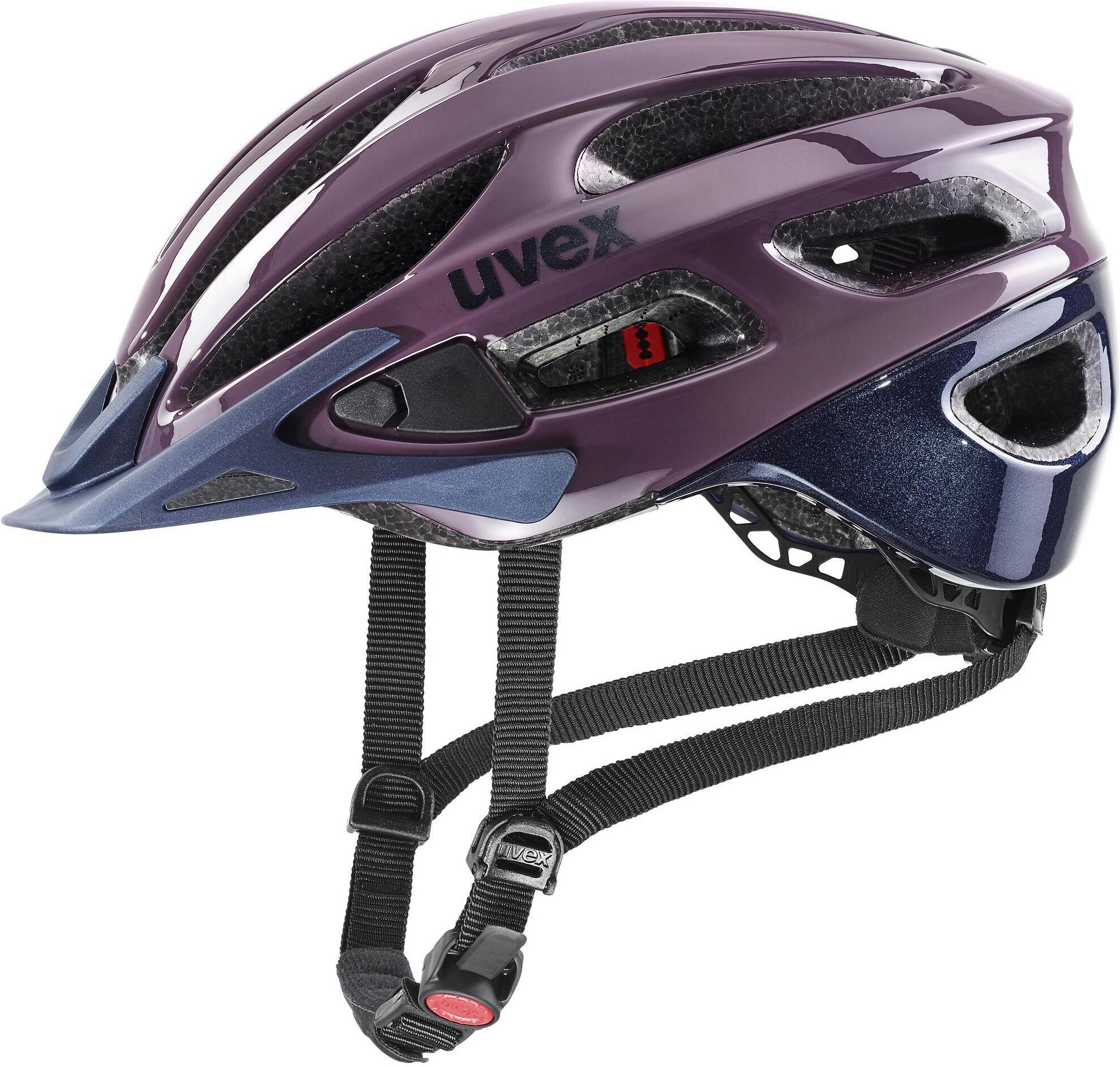 Kask Rowerowy Uvex True Fioletowo Granatowy Ceny I Opinie Ceneo Pl