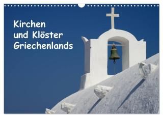 Kirchen Und Kl Ster Griechenlands Wandkalender Din A Quer